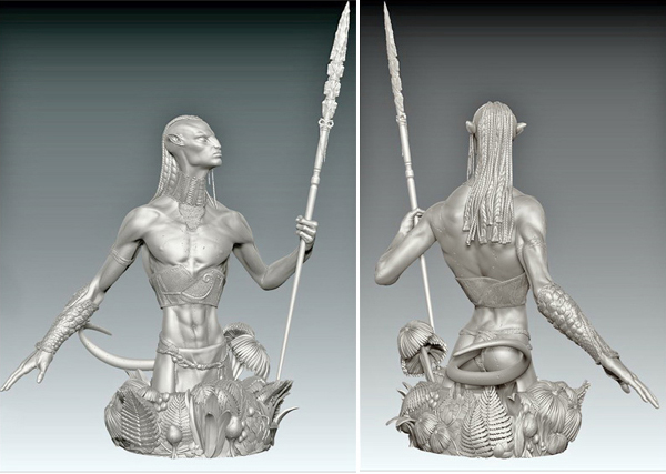 楽天ブックス: Avatar - Mini Bust:Tsu'Tey 『アバター』【ミニ