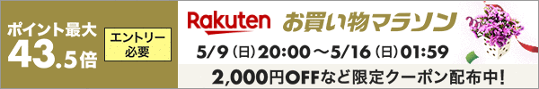 お買い物マラソン!ポイント最大43.5倍!
