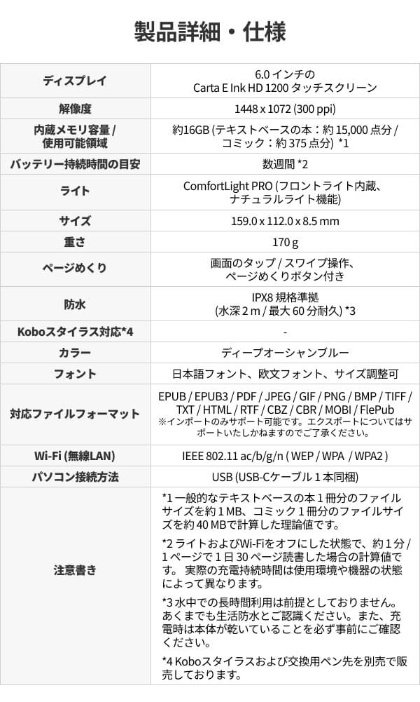 楽天ブックス: Kobo Clara 2E スリープカバーセット（ブラック