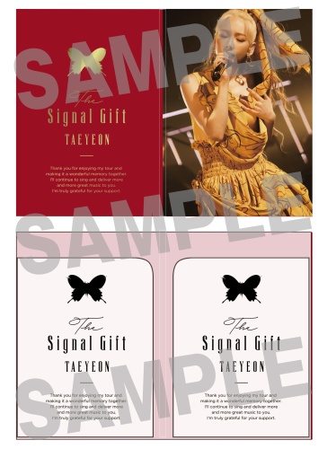 楽天ブックス: 【楽天ブックス限定先着特典】The Signal Gift 完全限定生産DVD BOX(クリアマルチケース・Type -D) -  テヨン - 2100011800618 : DVD