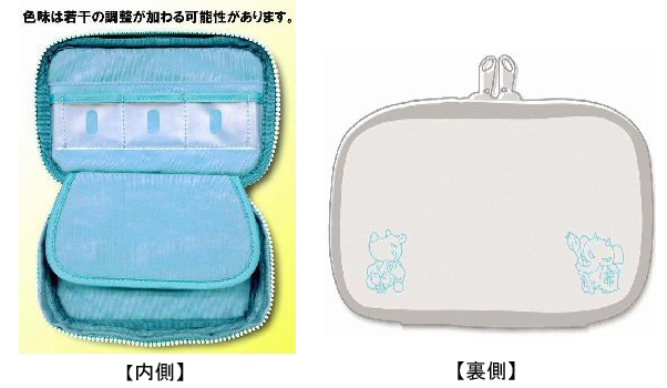 茄子紺 【新品】3DSLL用 逆転裁判5 ポーチ - 通販