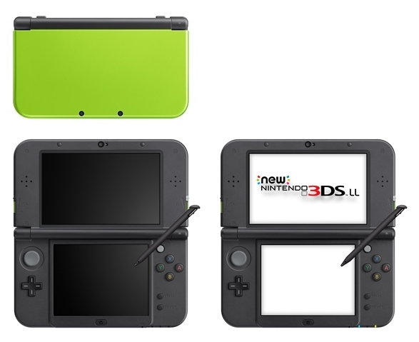 楽天ブックス: Newニンテンドー3DS LL ライム×ブラック - Nintendo 3DS 