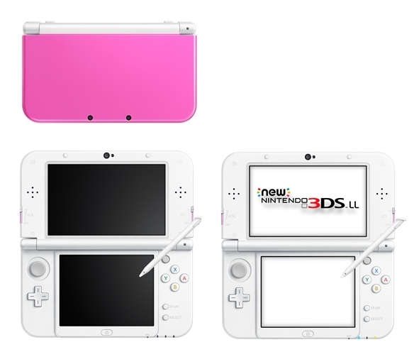 楽天ブックス: Newニンテンドー3DS LL ピンク×ホワイト - Nintendo 3DS 