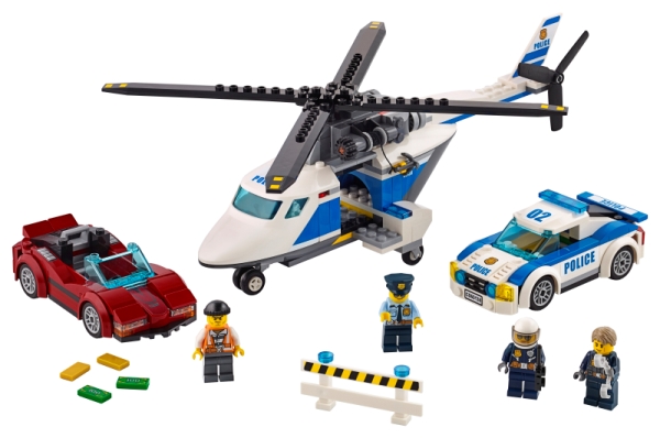 楽天ブックス: レゴ（LEGO）シティ ポリスヘリコプターとポリスカー