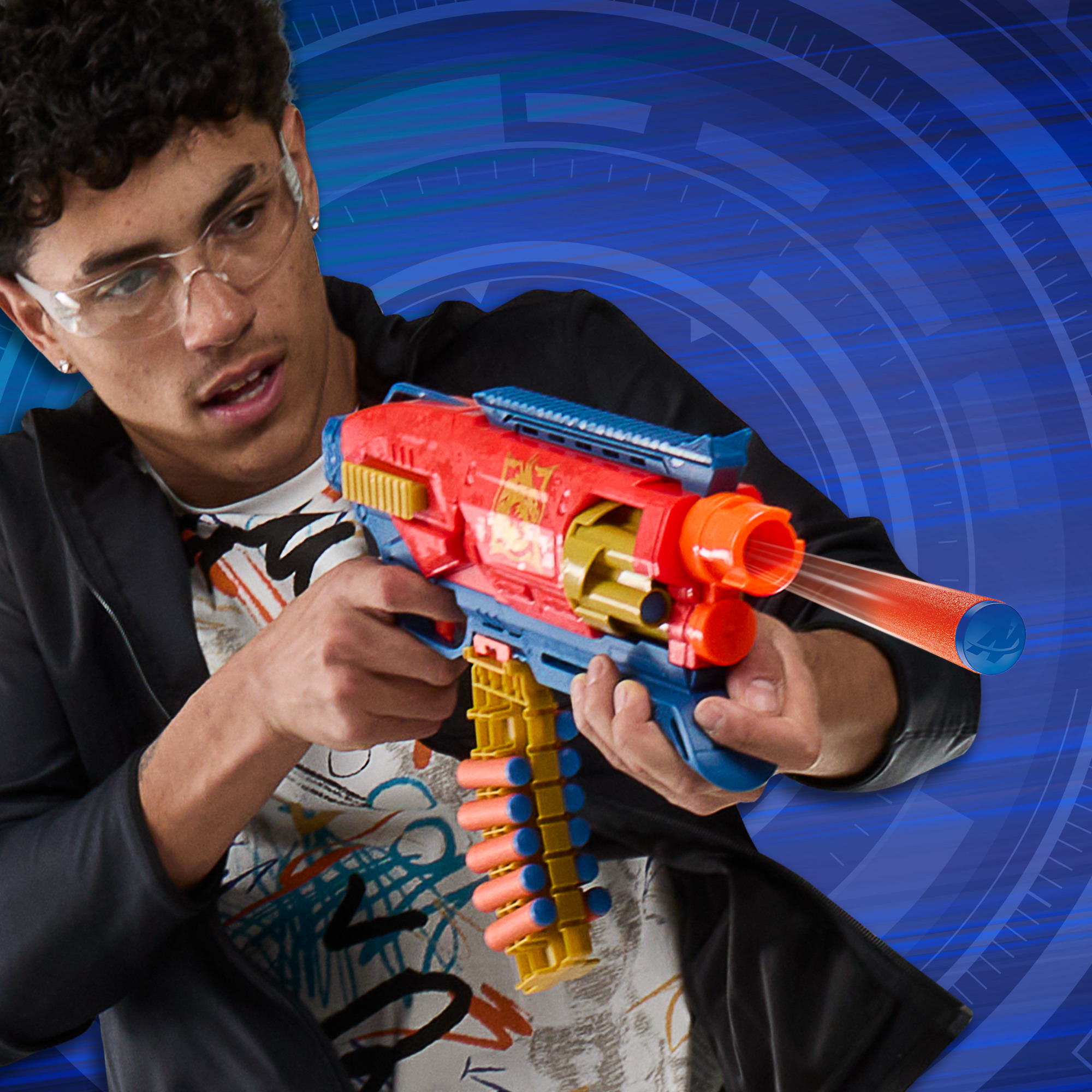 ナーフ豪華セット Amazon.co.jp: NERF Elite 2.0 ロードアウト 3-ブラスターパック